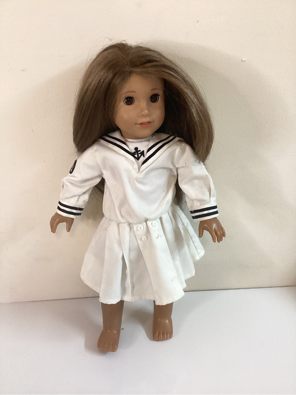 2017 American Girl 18” Doll Truly Me With  Samantha Sailor Middy Outfit B12